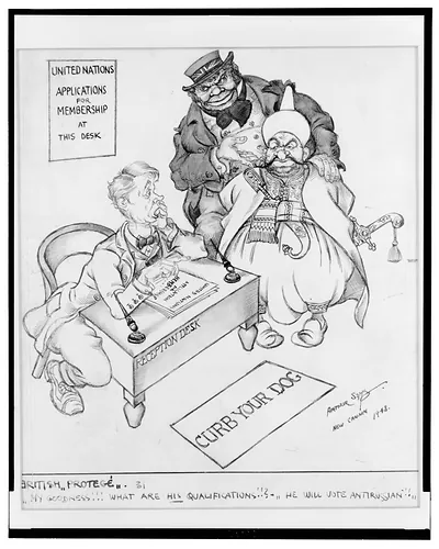 Vintage Americana Print - British protégé - My goodness!!, 1948