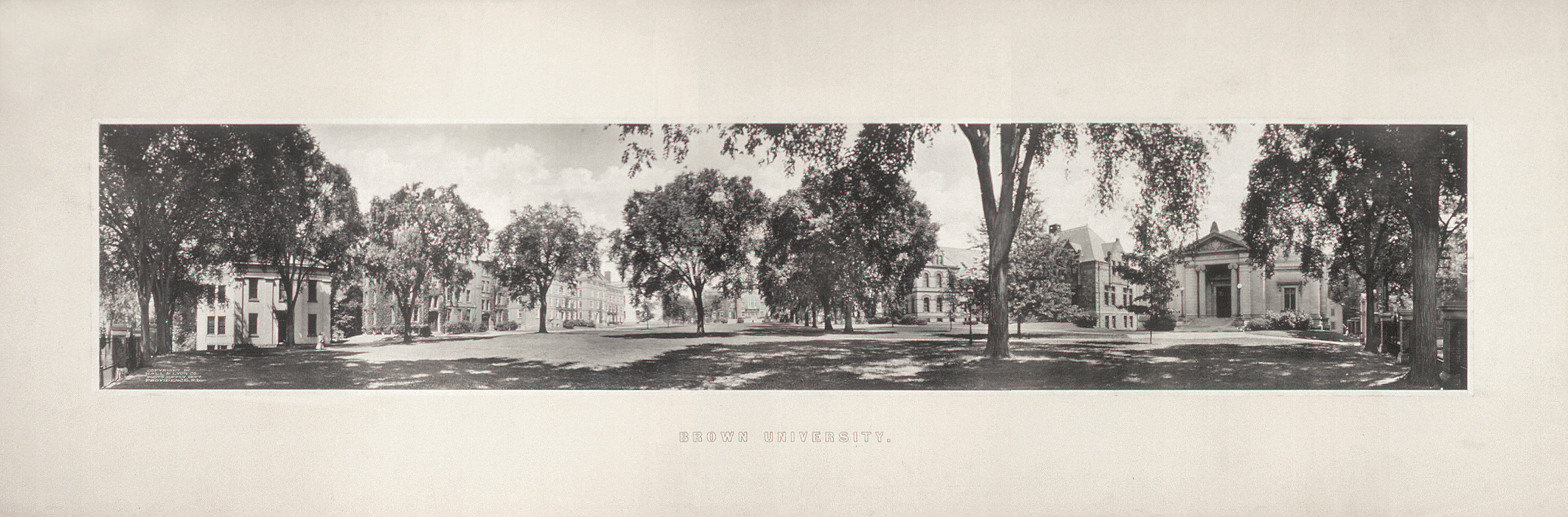 Brown University, Rhode Island, 1911, 1911 — historic image