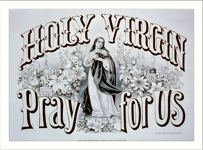 Holy virgin pray for us