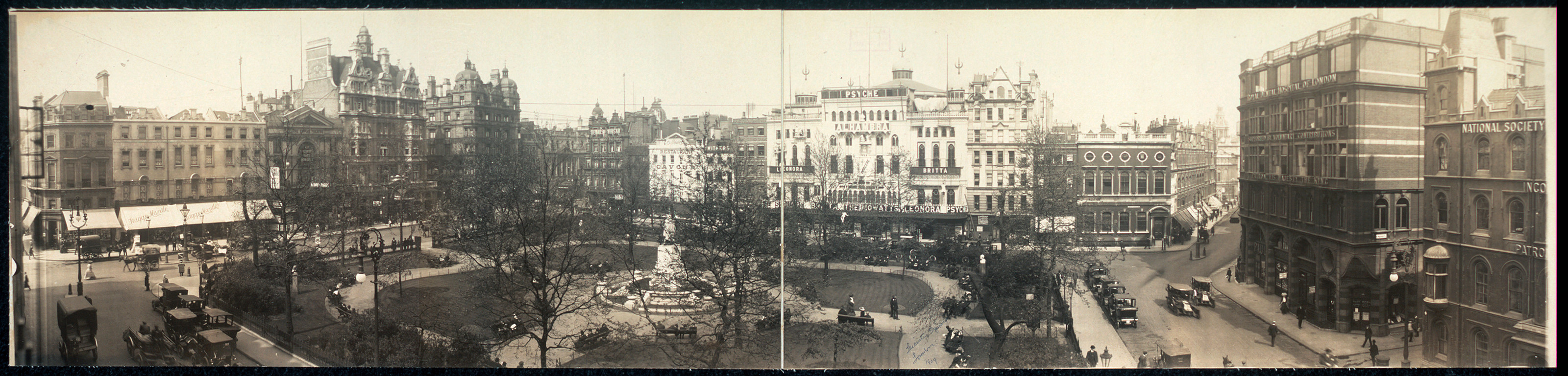 London, England, 1909, 1909 — historic image