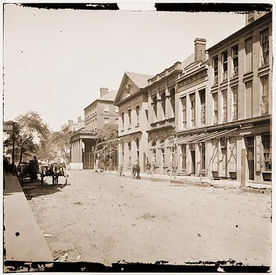 Charleston South Carolina. Officers of Treasury agents and Quartermaster