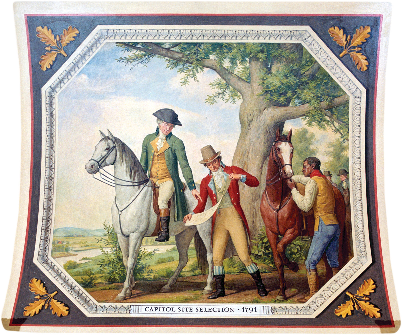 Capitol Site Selection, 1791 — historic image