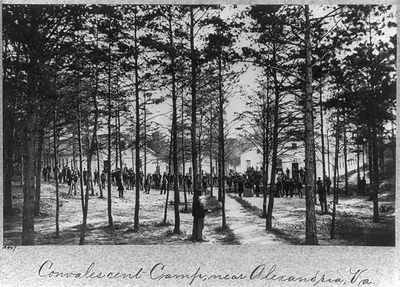 Convalescent Camp, near Alexandria, Va.