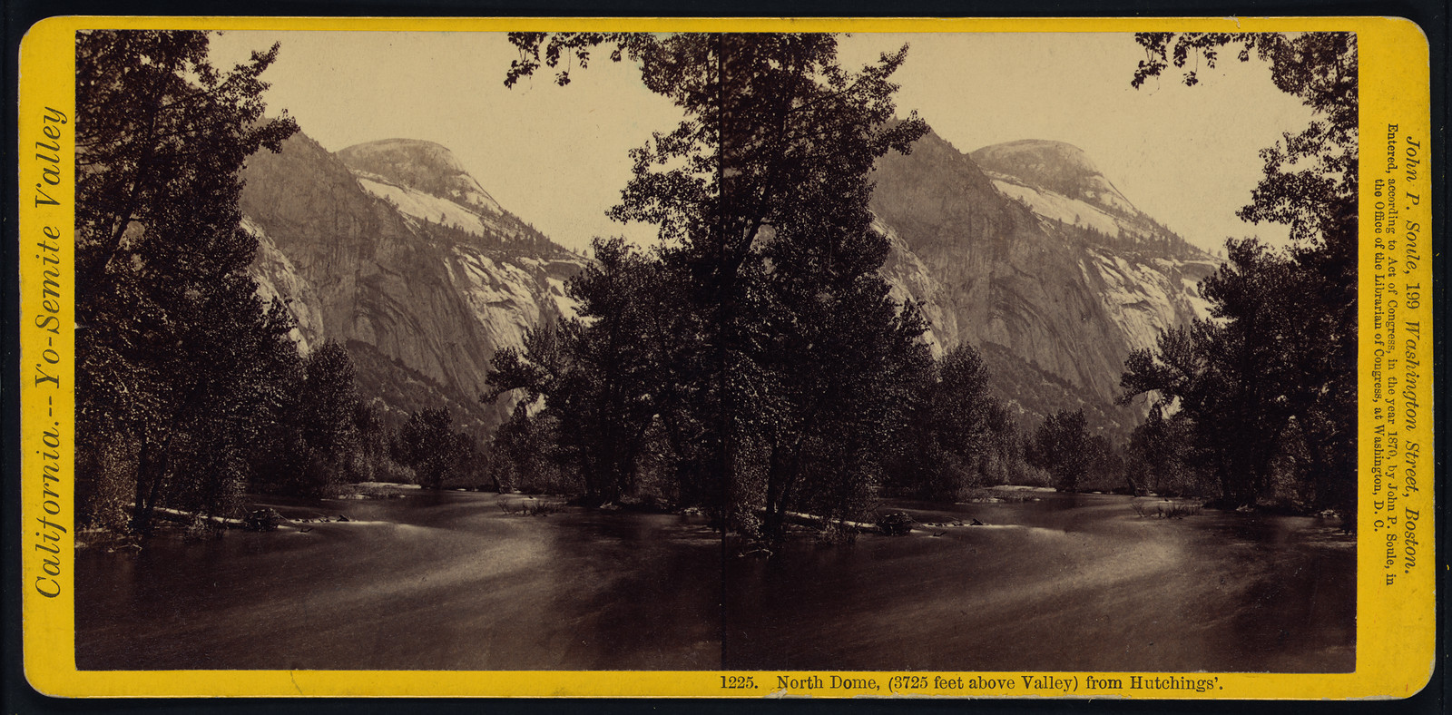 North Dome (3725 feet above Valley) from Hutchings' — historic image