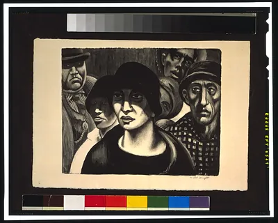 [In the crowd] / Mabel Dwight.