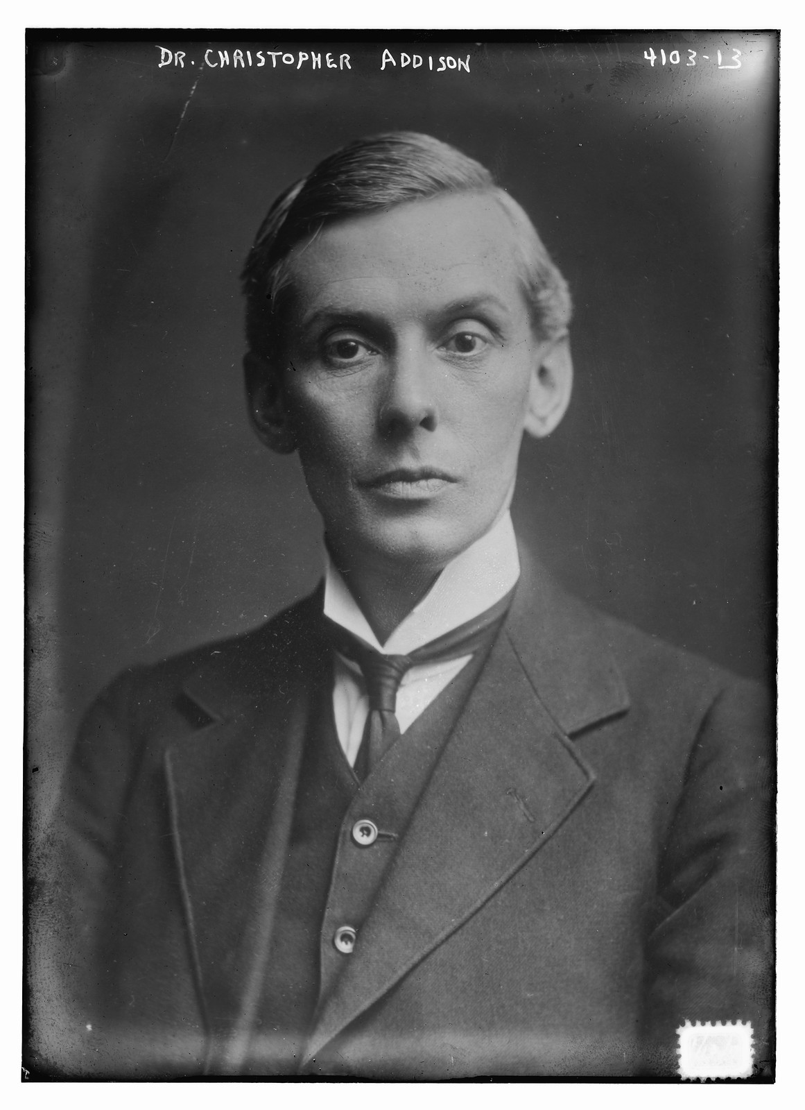 Dr. Christopher Addison, n/a — historic photograph