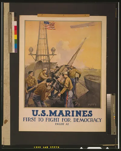 U.S. Marines - first to fight for democracy / L.A. Shafer.