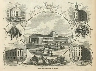 Public Market Houses in Boston