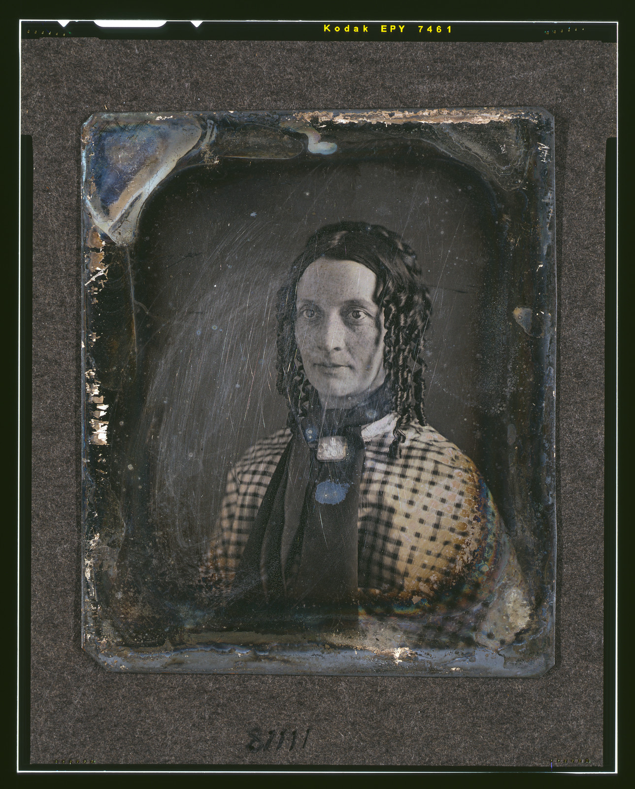 Unidentified woman poss, 1840 — historic photograph