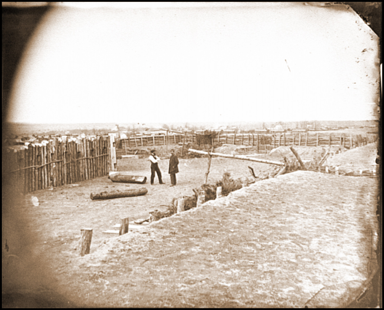 Centreville Va. The principal fort, 1862 — historic photograph