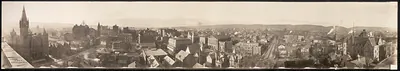 Panoramic view of Scranton in, Pennsylvania, 1912