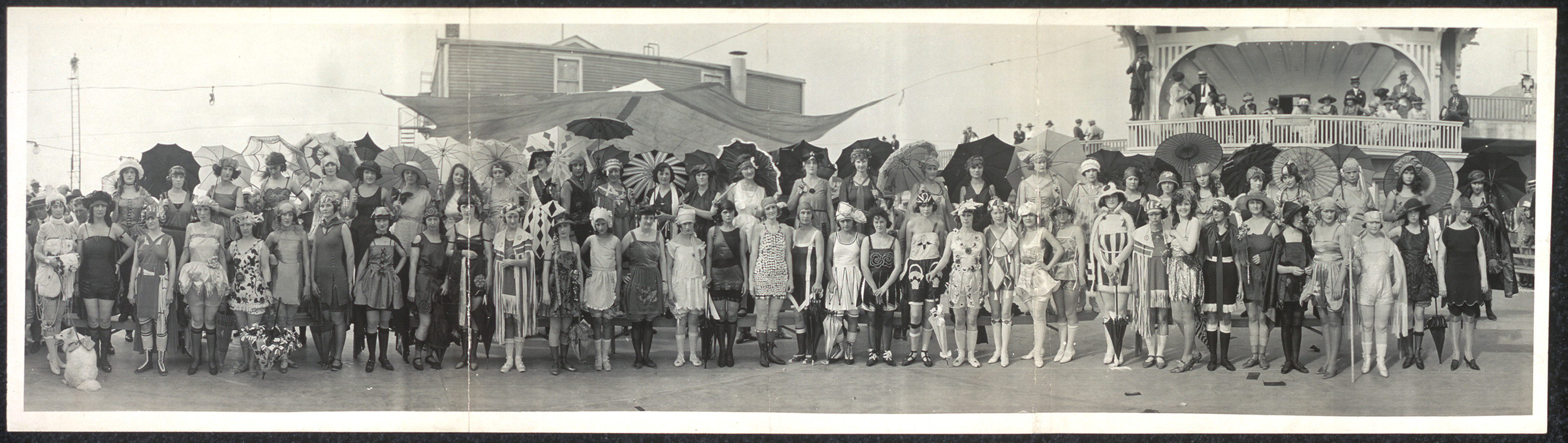 Bathing Girl Revue, Galveston, Texas, 1922, 1922 — historic image