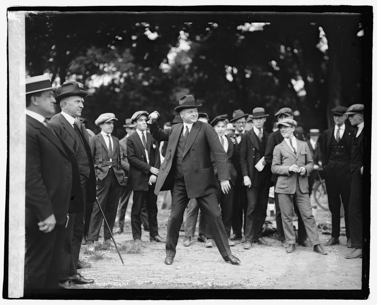 Hoover-Baseball, 5/13/22, [19]22 May 13. — historic photograph