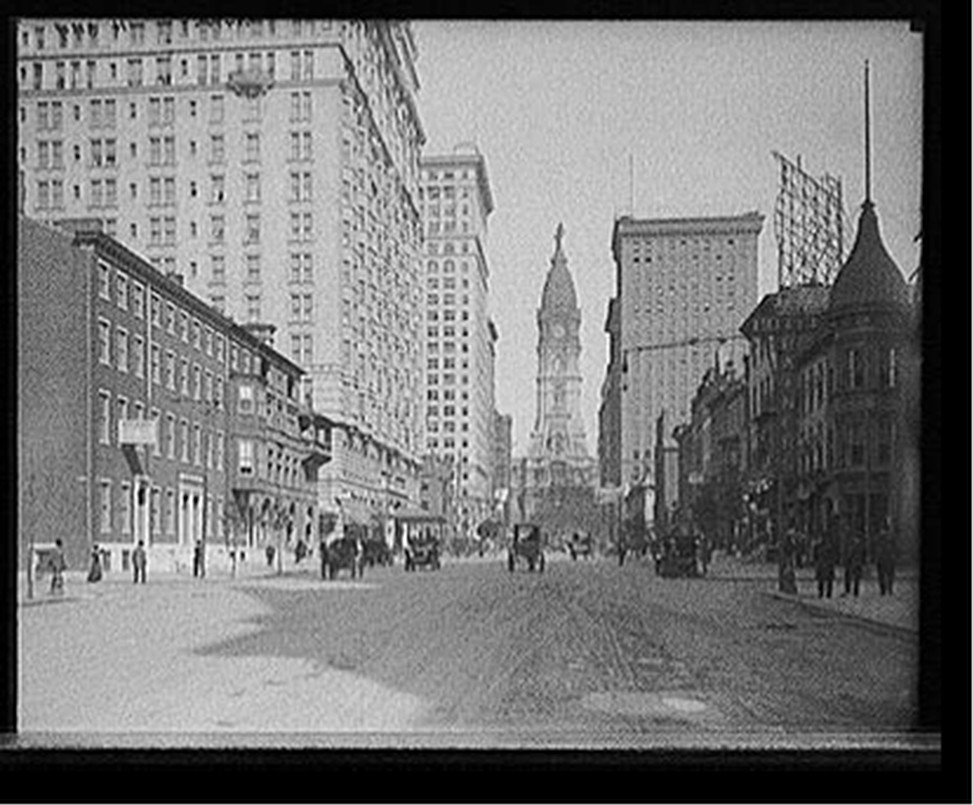 [Broad Street north from Locust, Philadelphia, Pa.], [between 1900 and 1910] — historic photograph