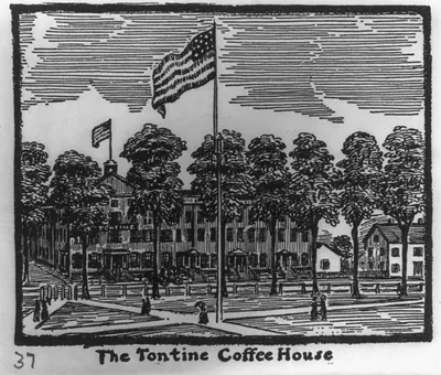 The Tontine Coffee House, [New Haven, Conn., 19th c.]