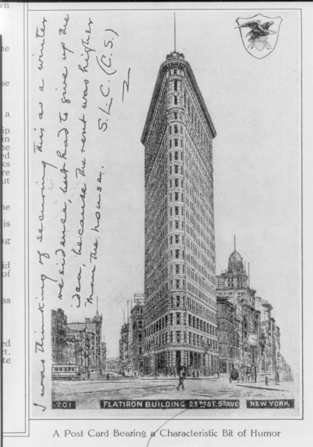 Flatiron Building, 23rd St. & 5th Ave., New York — historic print