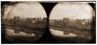 Richmond Virginia. Ruins of State Arsenal