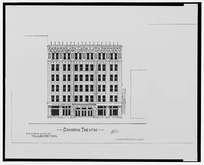 [Davidson Theatre (Davidson Summer Stock Co.), 3rd St. near Grand Ave., Milwaukee, Wisconsin] / AFD 1926.