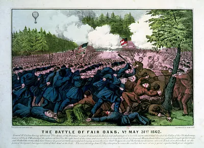 The Battle of Fair Oaks, Va. May 31st, 1862