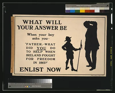 What will your answer be: Enlist now poster