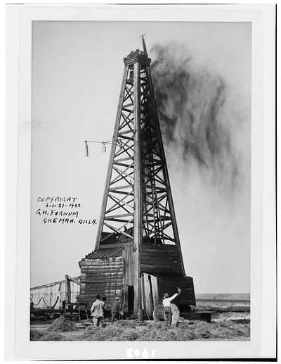 [An oil well, Oklahoma]
