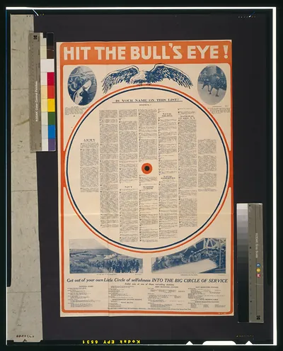Hit the bull's eye!--Is your name on this list? Get out of your own little circle of selfishness into the big circle of service.