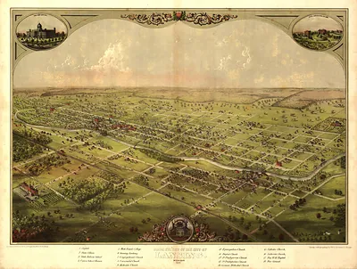 Lansing, Michigan, 1866