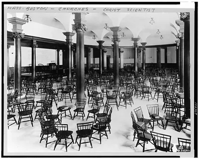 First Church of Christ Scientist, Sunday school room, Boston, Mass