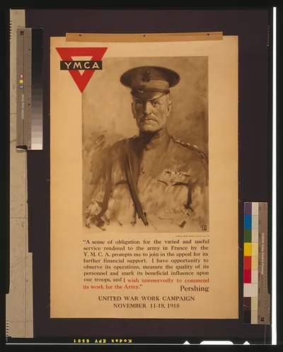 YMCA United War Work Campaign, November 11-18, 1918 / Alco-Gravure, Inc., N.Y. ; S. J. Wauk, Paris.