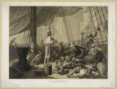 The Pirates' Ruse: During a Merchantman in the Olden Days