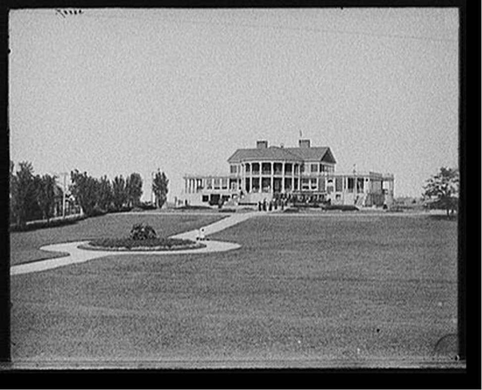 [Cape Cottage, casino and grounds, Maine], [between 1900 and 1910] — historic photograph