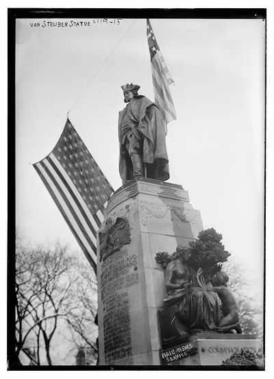 Von Steuben statue