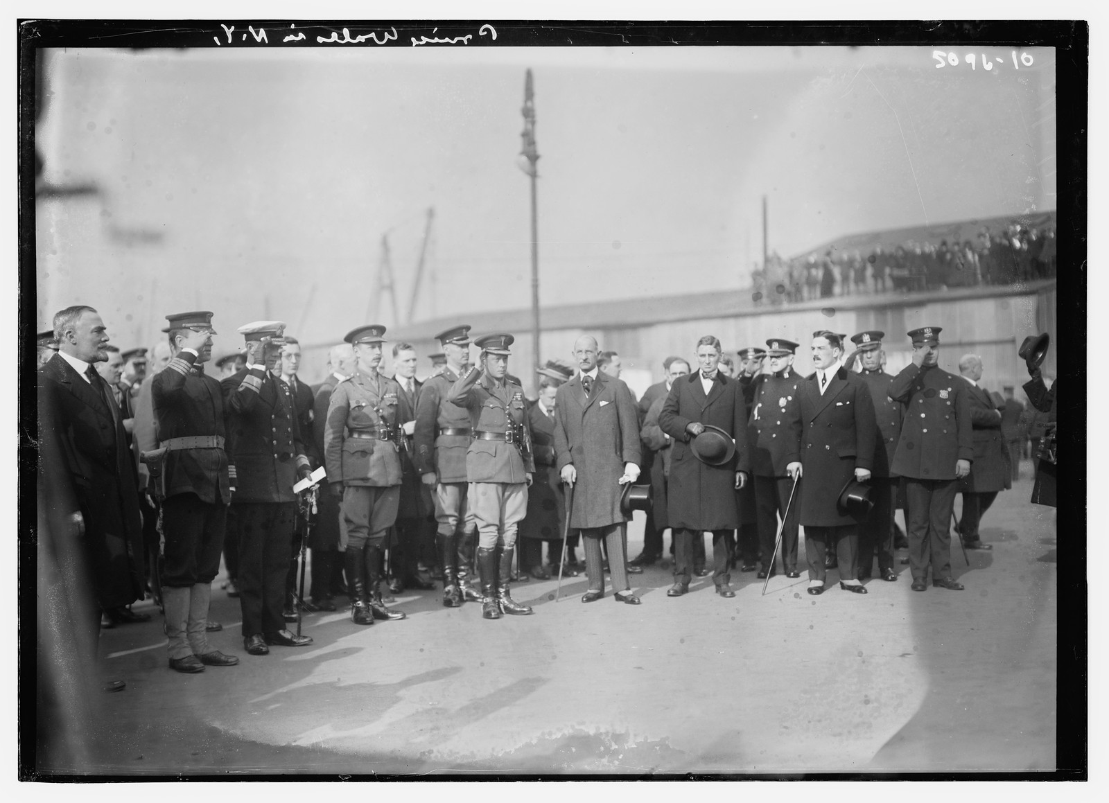 Prince of Wales in N.Y., n/a — historic photograph