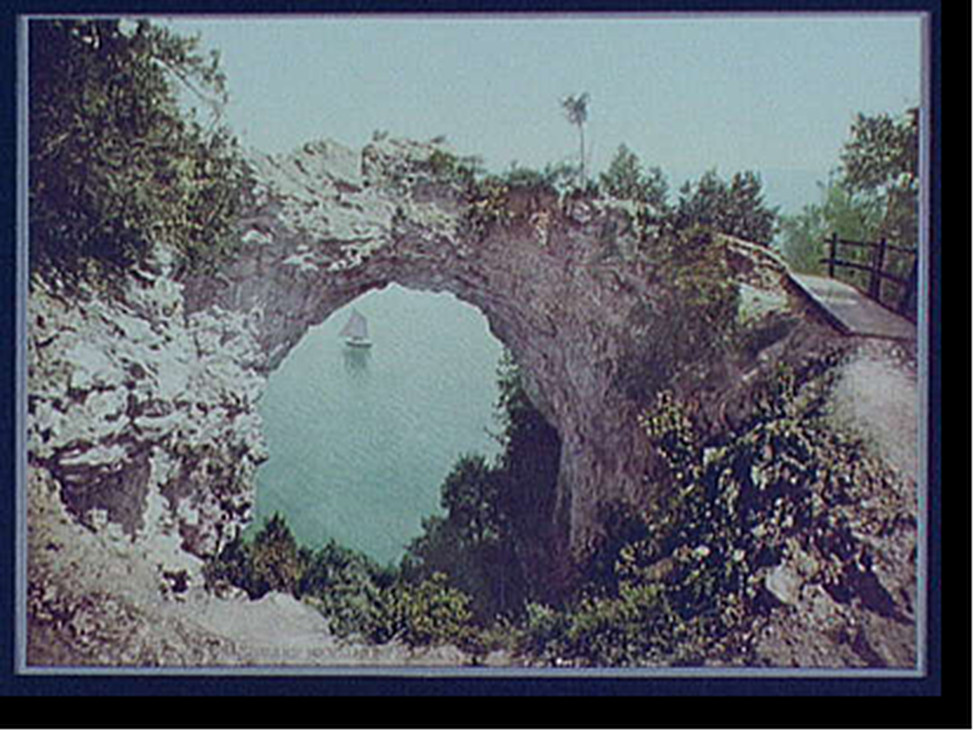 Arch Rock, Mackinac Island, Michigan, c1899. — historic print
