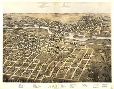 Aurora, Illinois, 1867