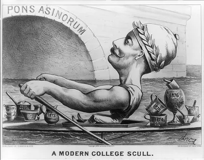 A modern college scull: graduating with all the honors