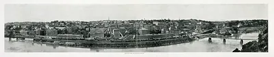 VA 1908 Bird's eye view of Lynchburg PHOTO