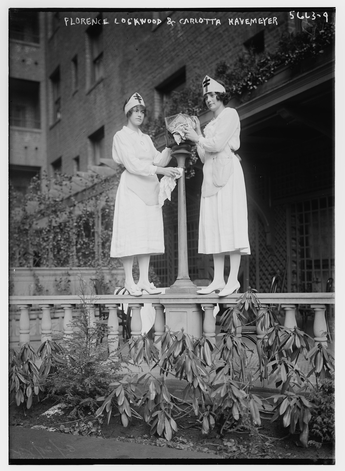 Florence Lockwood & Calotta Havemeyer, n/a — historic photograph