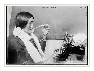 Mrs. Mary Horse (American Ind.)