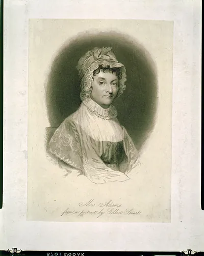 Mrs. Adams / from a portrait by Gilbert Stuart.