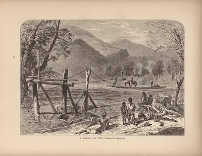 A Ferry on the French Broad
