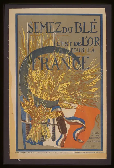 Semez du bleacute. Cest de lor pour la France