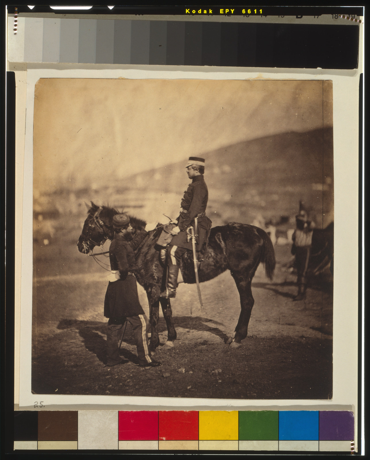 Lord George Paget (1818-1880), Colonel 4th Light Dragoons, [1855] — historic photograph