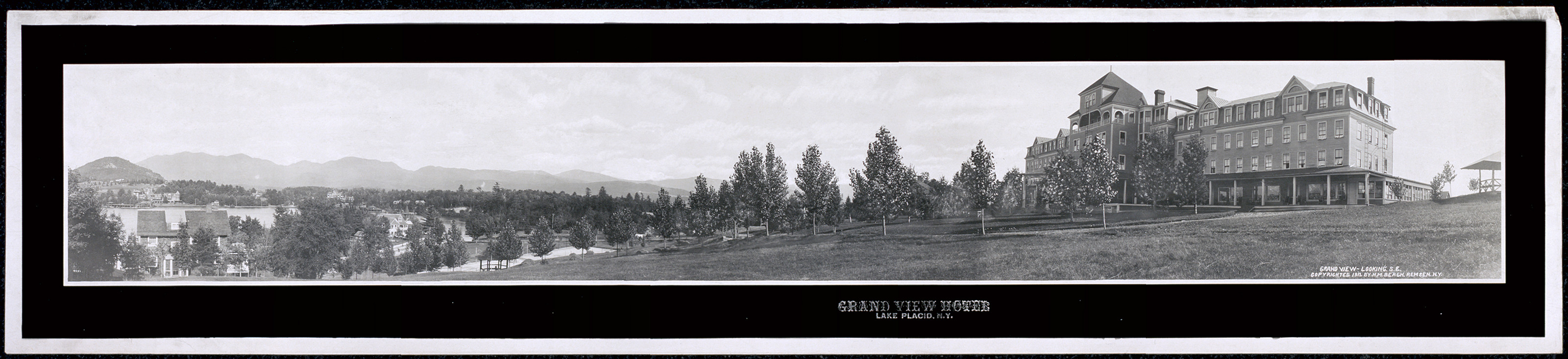 1 Grand View Lake Placid, New York, 1912, 1912 — historic image