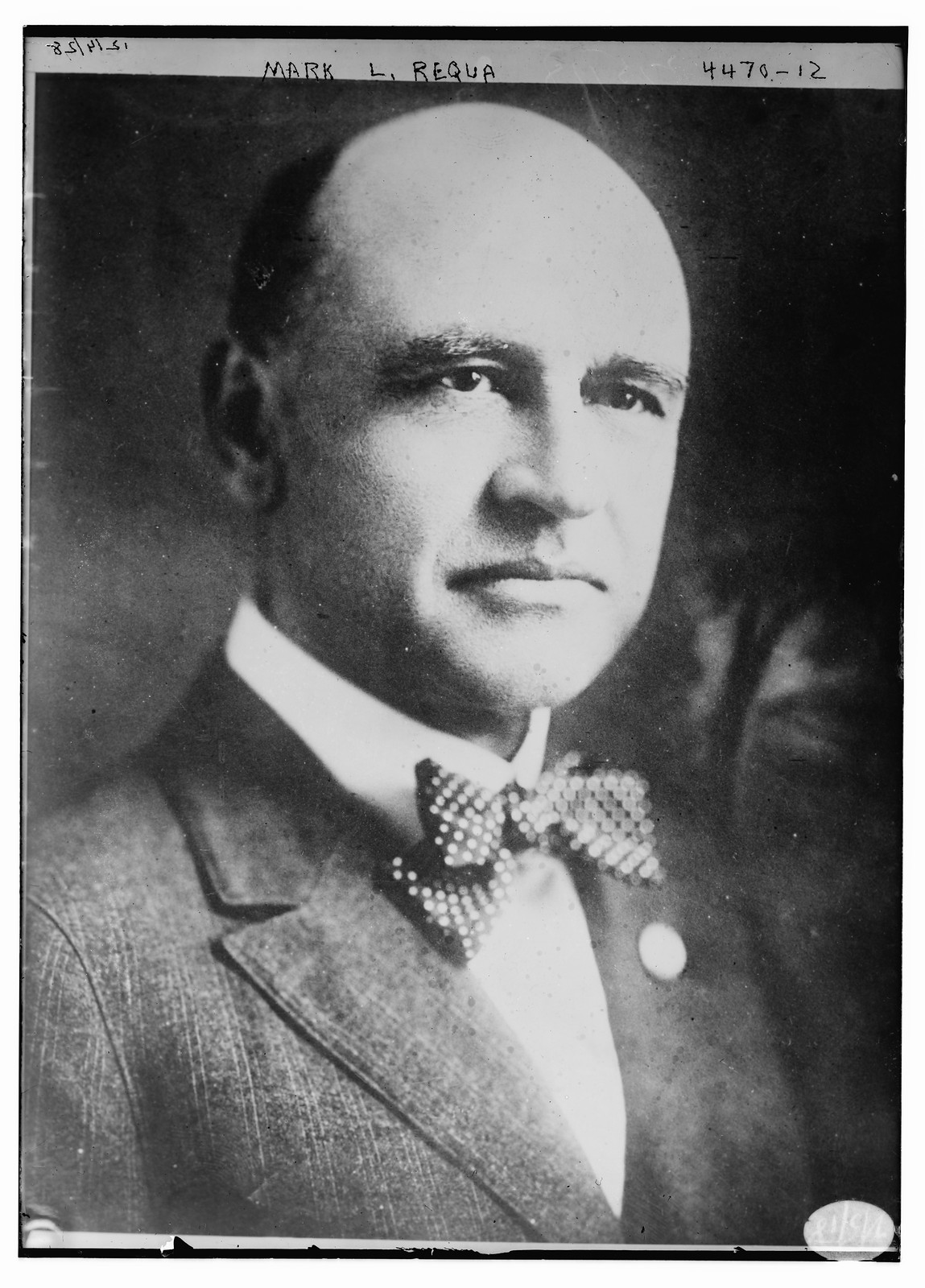 Mark. L. Requa, n/a — historic photograph