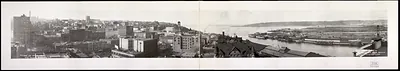 Tacoma and water-front, Washington, 1919