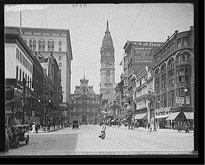 [Market Street, west from 12th, Philadelphia, Pa.]