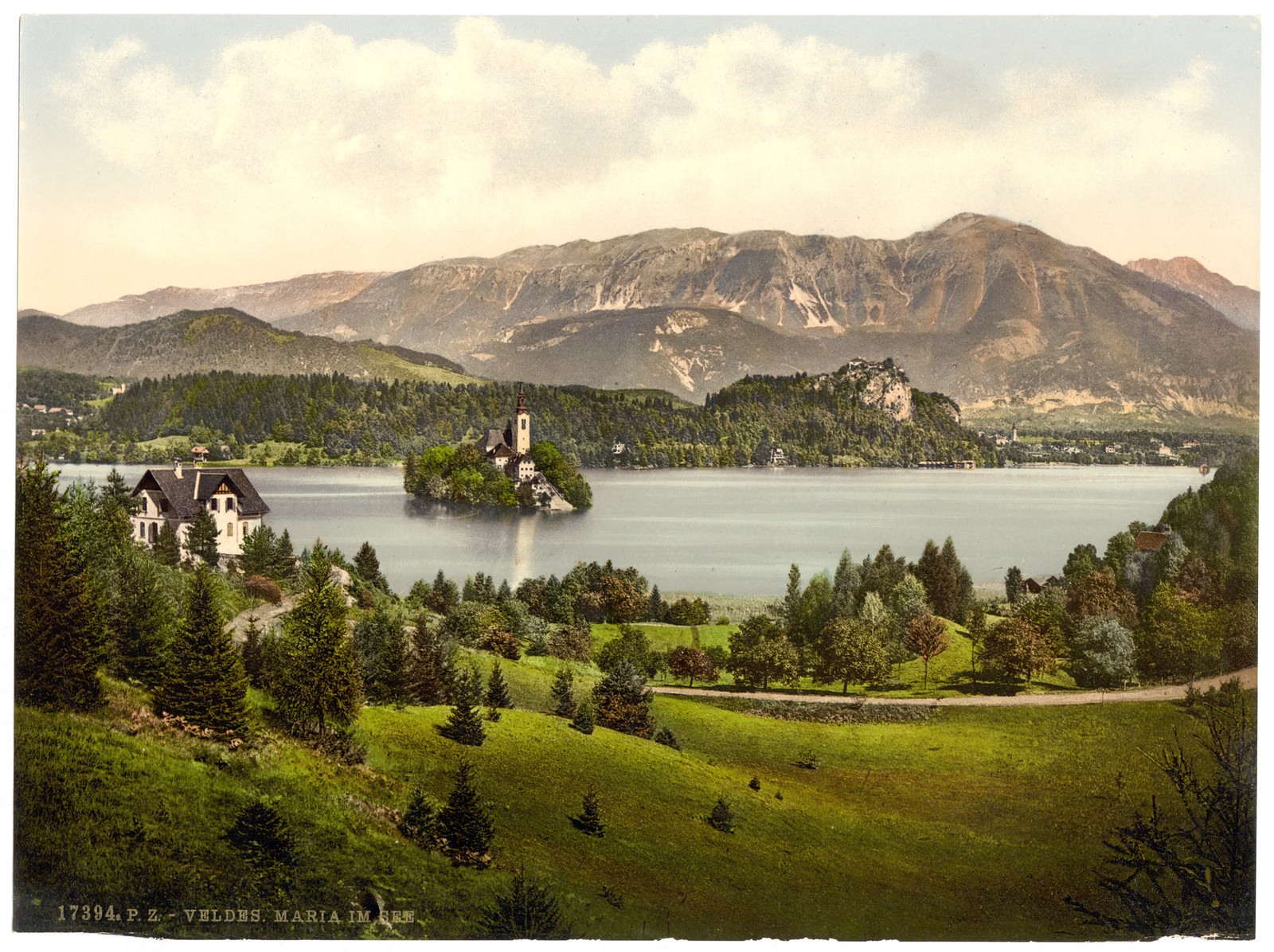 Maria Lake Carniola Austro-Hungary, [between ca. 1890 and ca. 1900]. — historic print