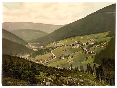 Erdmannsdorf and Elbgrund Riesengebirge Germany