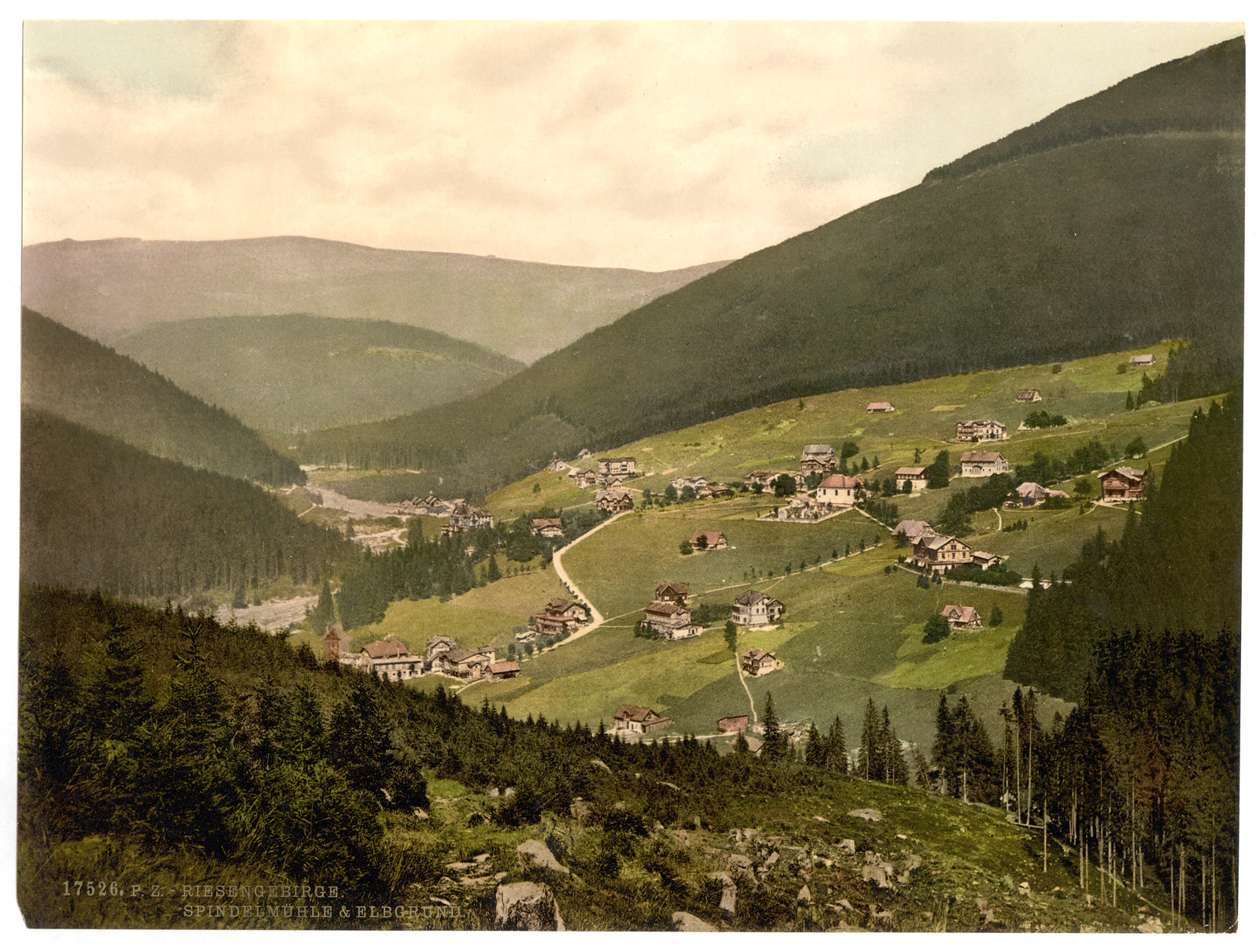 Erdmannsdorf and Elbgrund Riesengebirge Germany, [between ca. 1890 and ca. 1900]. — historic print